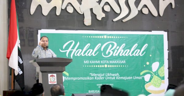 Hadiri Halal Bi Halal KAHMI Makassar, Danny Pomanto: Jadilah Sensor Sosial