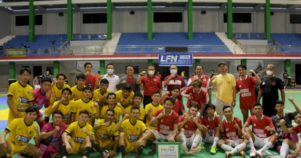 Hamka Minta Tim Futsal Harumkan Nama Gorontalo di LFN 2022 Indonesia Timur