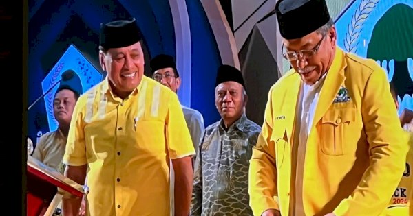 Yel-yel IAS Gubernur Sulsel, Nurdin Halid: Mudah-mudahan Tak Ada yang Sakit Gigi!