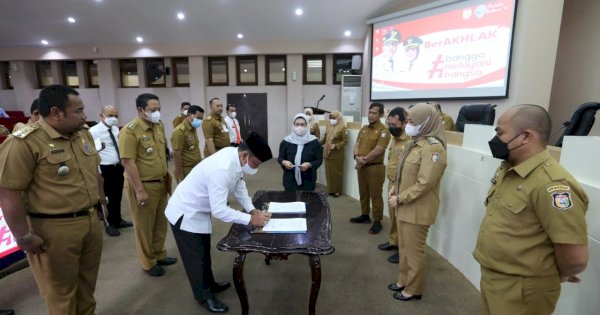 15 Camat Tandatangani Komitmen Bersama Penanganan Lorong Wisata