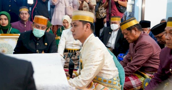 Andi Sudirman Jadi Saksi Nikah Putra Bupati Soppeng