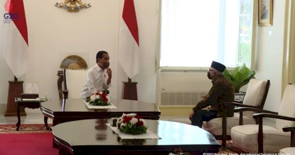 Sebelum ke AS, Jokowi Silaturrahmi ke Ma&#8217;ruf