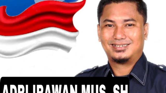 Ketua DPD BM PAN LUWU, Adri Irawan Mus.