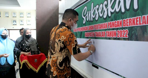 Buka Sosialisasi RPLP2B Dinas Pertanian, Ini Harapan Sekda Takalar