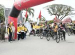 Ratusan Pesepeda Ikut Fun Bike Bumi Lamaringang, Ini Kata Bupati Indah
