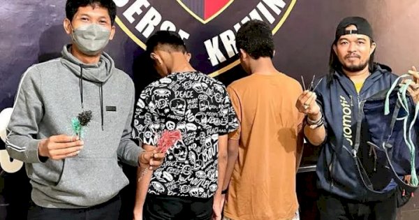 Hendak Lakukan Penyerangan, 2 Remaja Diringkus Polisi 