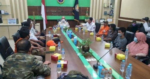 Bupati Pangkep Jemput Korban KM Ladang Pertiwi di Banjarmasin