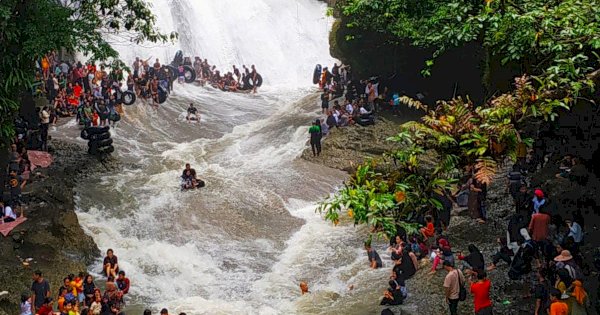 Pengunjung Taman Wisata Alam Bantimurung Capai 30 Ribu Orang Selama Libur Lebaran