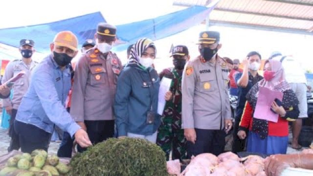 TPID Takalar kembali menggelar operasi pasar jelang Ramadan. (Foto: Humas Takalar)