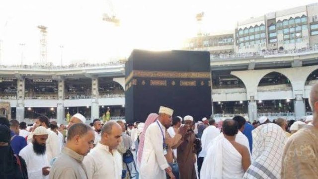 Suasana lebaran di Masjidil Haram, Mekkah, Arab Saudi. (Dok Republika) 