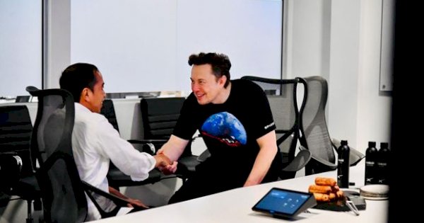 Presiden Jokowi Bertemu Elon Musk, Ini yang Dibicarakan