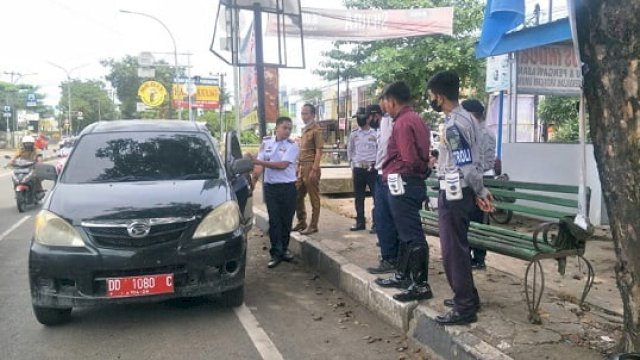 Dishub Takalar pantau persiapan operasi ketupat. (Foto: Dishub Takalar)