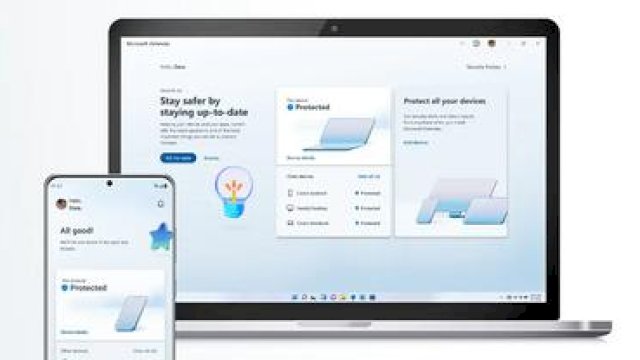 Microsoft Defender yang merupakan bagian dari layanan Microsoft 365 tersedia untuk empat perangkat, seperti Windows, macOS, Android, dan iOS. (Dok Microsoft) 