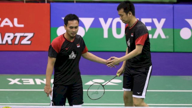 Moh Ahsan/Hendra Setiawan. (Foto: PBSI) 