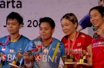 Final Indonesia Masters: Apri/Siti Belum Mampu Kalahkan Juara Dunia
