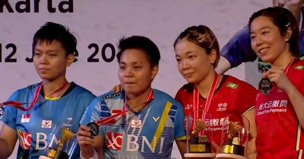 Final Indonesia Masters: Apri/Siti Belum Mampu Kalahkan Juara Dunia