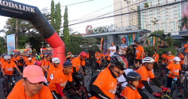 900 Lebih Peserta Berpartisipasi di Claro Fun Bike 2022