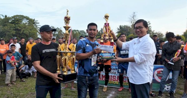 Suaib Mansur Apresiasi Pelaksanaan Turnamen Sepak Bola Kambisa III Cup 2022