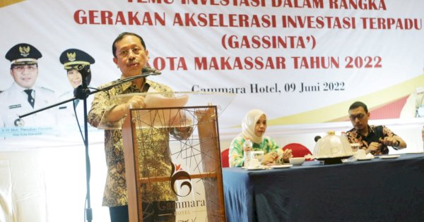 Program Gassinta DPM PTSP, Sekda Makassar Harap Mudahkan Investor  