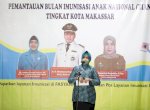 Sukseskan Program BIAN, Ketua TP PKK Makassar Gelorakan Imunisasi Anak