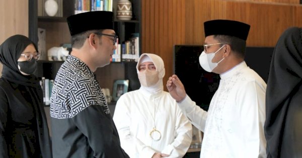 Wali Kota Danny dan Keluarga Sampaikan Duka Mendalam Warga Makassar ke Ridwan Kamil