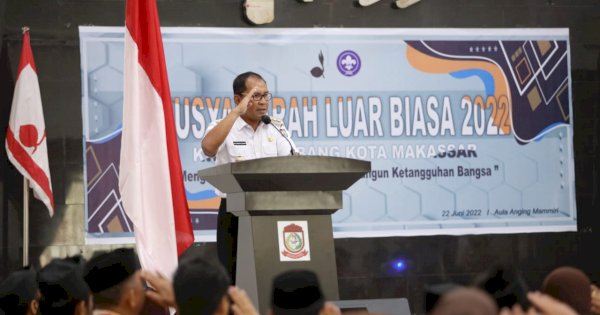 Wali Kota Danny Buka Musyawarah Luar Biasa Kwarcab Makassar