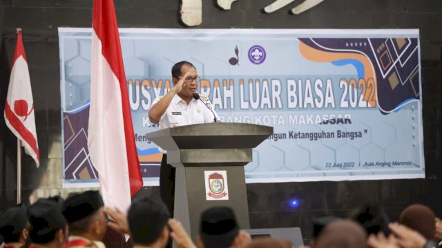 Wali Kota Danny Buka Musyawarah Luar Biasa Kwarcab Makassar