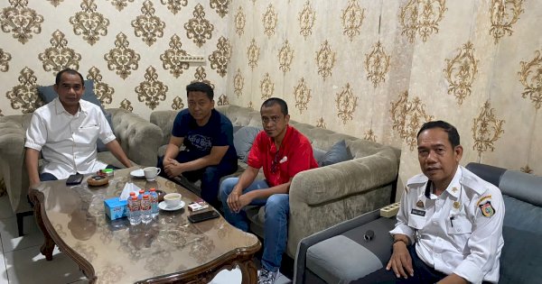 Rudianto Lallo dan Camat Sangkarrang Perjuangkan Jaringan di Pulau