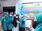 Cegah Stunting Ketua PKK Takalar Launching Dashat di Kampung Berkualitas