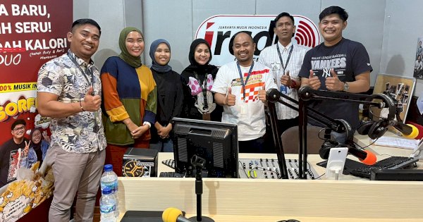 Jadi Narasumber di iRadio Makassar, Kadis Pariwisata Bahas Kreatif Festival