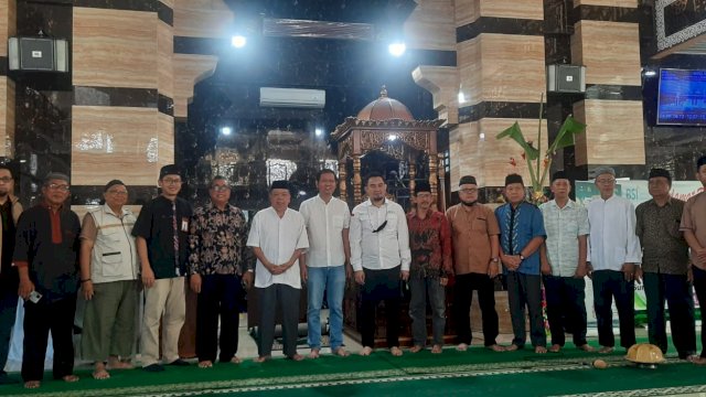 dr Fadli Ananda di sela-sela peresmian Klinik Kesehatan Serambi Masjid dan ATM Beras, di Masjid Darul Muttaqien, Minggu, (26/6/2022). (foto: Ist)