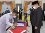 Pj Gubernur Hamka Lantik Bupati Gorontalo Utara