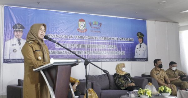 Bappeda Makassar Gelar Rembuk Stunting 2022, Target Zero Stunting 2024