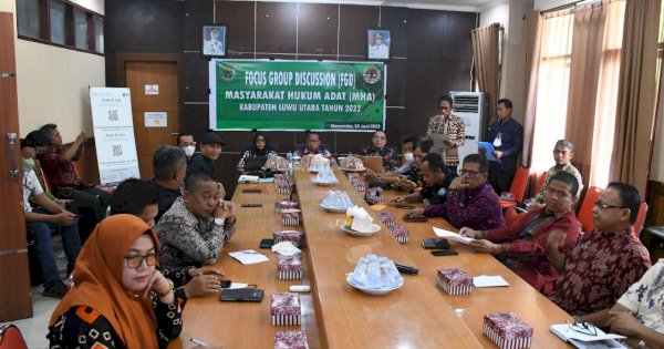 Pemkab Luwu Utara Gelar FGD Sebagai Keseriusan Atas Pengakuan MHA