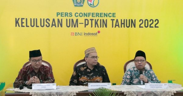 63,717 Peserta Dinyatakan Lulus Seleksi UM-PTKIN Tahun 2022