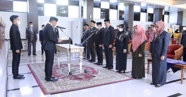 Ini 7 Pejabat Tinggi Pratama Baru Pemkab Takalar, Syamsari Beri Pesan Penting