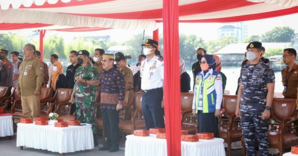 Pelepasan Muhibah Budaya Jalur Rempah oleh Sekda Kota Makassar