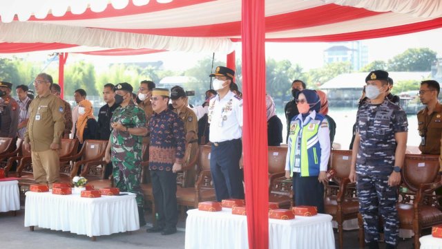 Pelepasan Muhibah Budaya Jalur Rempah oleh Sekda Kota Makassar