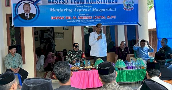 Warga Dataran Tinggi Gowa Apresiasi Komitmen Usman Lonta