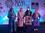 Dekranasda Luwu Utara Terima 2 Penghargaan pada Sulsel Craft Show 2022