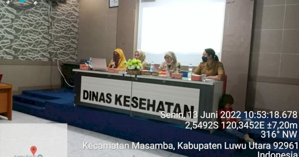 Jelang Verifikasi KKS Tingkat Provinsi, Dinkes Luwu Utara Gelar Rakor Tim Teknis