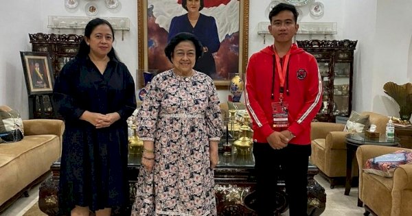 Gibran Sowan ke Megawati, Puan Ikut Mendampingi