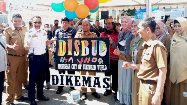 Dinas Kebudayaan Kota Makassar menggelar kegiatan "Ragam Atraksi Budaya di Lorong Wisata" di Jalan Dg. Tata 3 Lorong 2, Kelurahan Parangtambung, Kecamatan Tamalate, Kota Makassar, Senin (20/6/2022). 