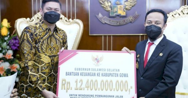 Gubernur Andalan Beri Rp12,4 M untuk Pemulihan Ekonomi dan Pariwisata Gowa