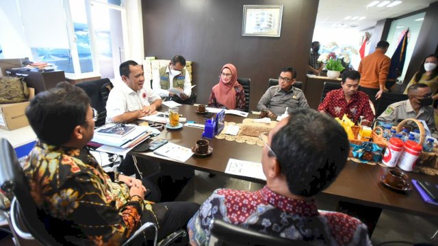 Rapat Koordinasi di Kantor Pusat Badan Nasional Penanggulangan Bencana (BNPB) menyusul surat dari Deputi Bidang Rehabilitasi dan Rekonstruksi terkait percepatan pemanfaatan bantuan stimulan rumah rusak di Luwu Utara. (Dok Pemkab Luwu Utara) 