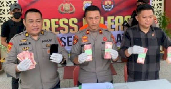 Polisi Tangkap Pelaku Peredaran Uang Palsu, Sita 598 Lembar Pecahan 100 Ribu