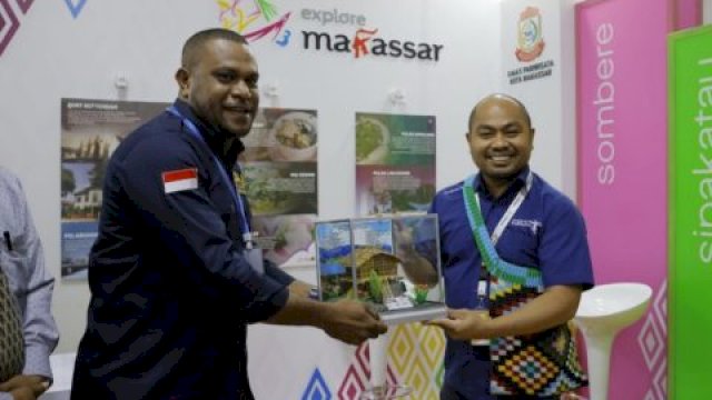 Kepala Dinas Pariwisata Kota Makassar, Muhammad Roem, menerima peserta Lokus Studi Lapangan Peserta PKA (Pelatihan Kepemimpinan Administrator) Angkatan II Provinsi Papua Barat, pada Jumat (24/6/2022).