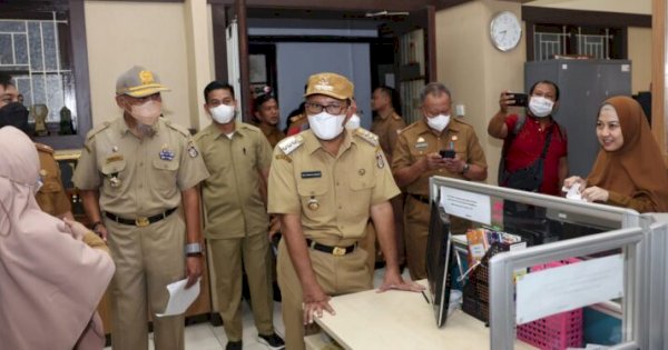 Wali Kota Makassar Sidak Kantor Bappeda, Helmy Budiman: Kehadiran Aman