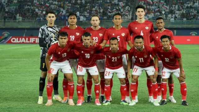 Skuat Timnas Indonesia di ajang Pra Piala Asia 2023. (Foto: PSSI) 