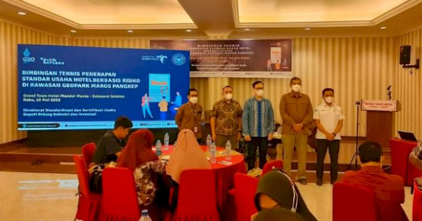 Pelaku Industri Hotel di Geopark Maros Dapat Bimbingan Kemenparekraf RI